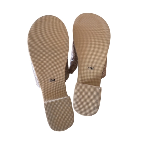 BEACH by Matisse Terry Platform Slide, specifically in "Rose Cork" SZ 10 - Picture 8 of 11